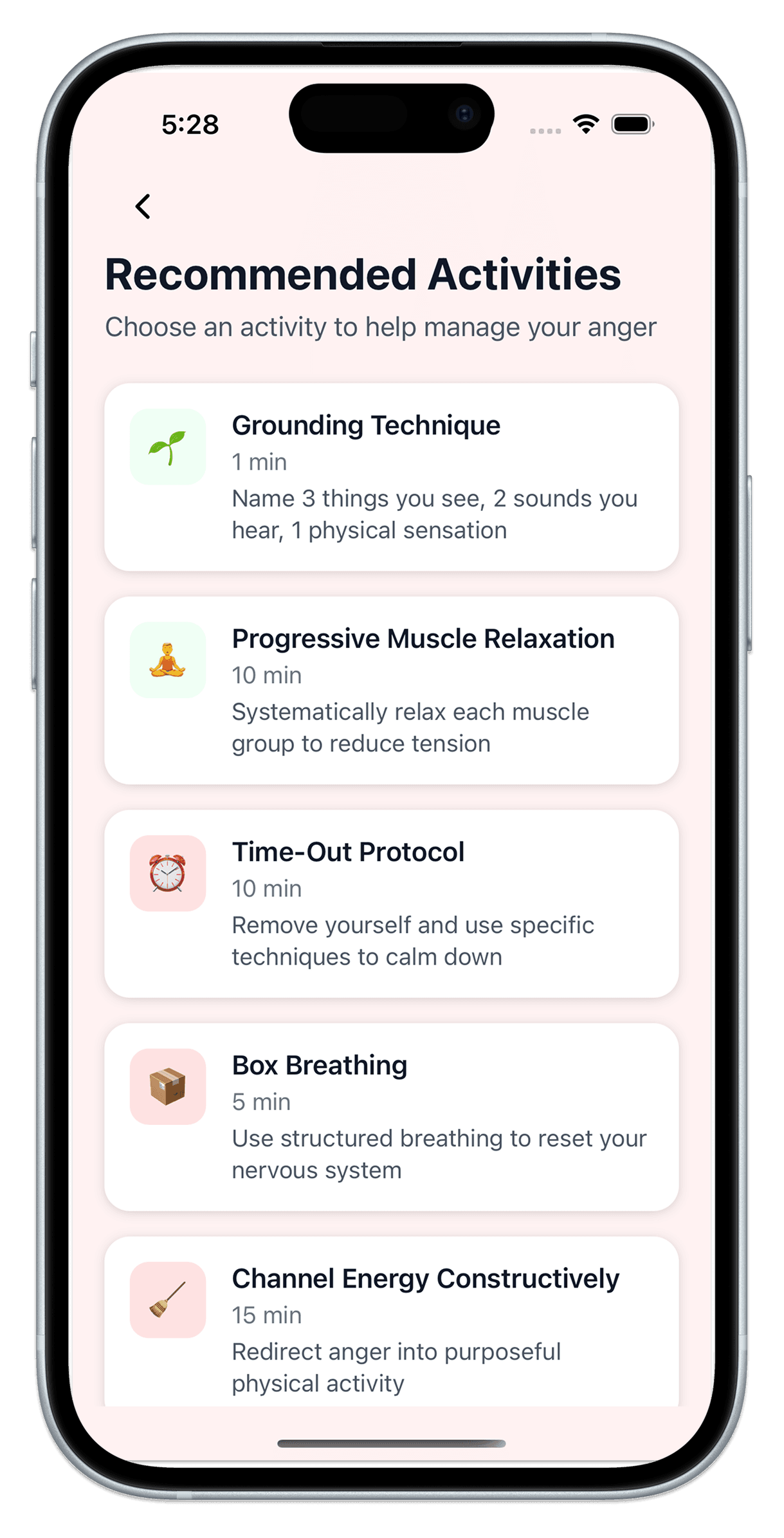 AngerKit private anger journal for documenting triggers and feelings